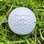 Personalised Fathers Day Golf Ball - GameOn.games