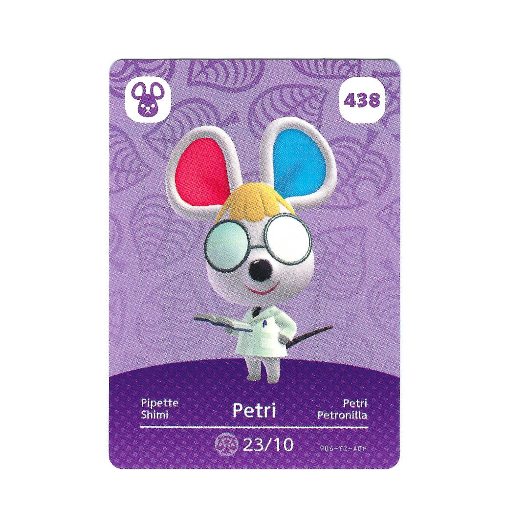 Petri - Series 5 - Animal Crossing Amiibo Card - GameOn.games