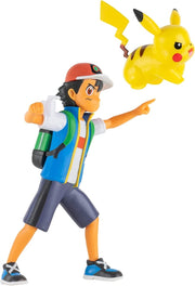 Pokémon Battle Feature Figure: Ash & Pikachu - GameOn.games
