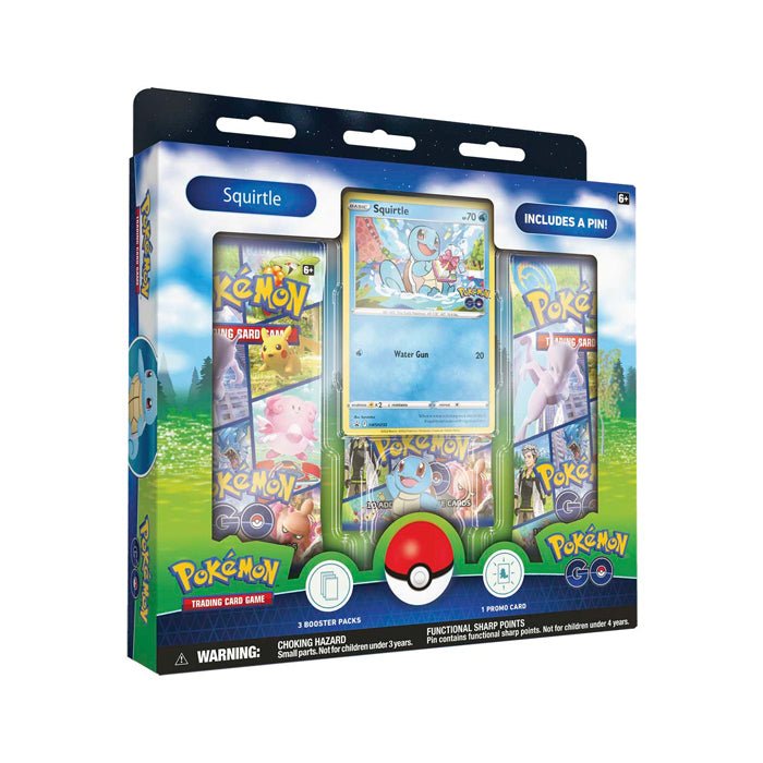 Pokémon Go Squirtle Pin Collection - Pokémon Trading Card Card - GameOn.games