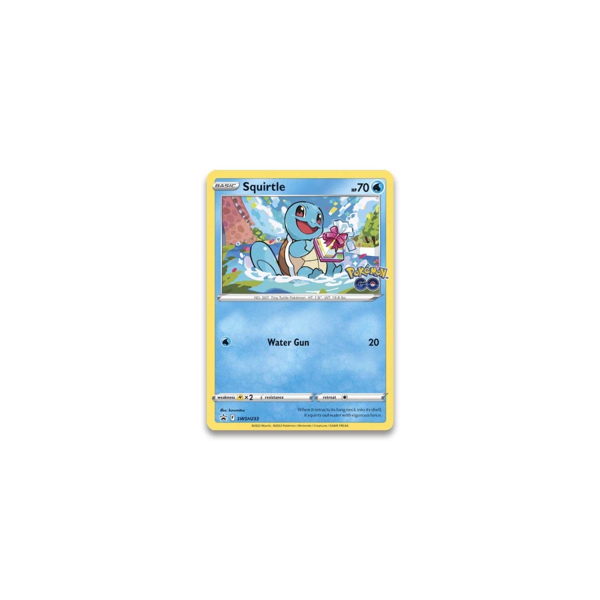 Pokémon Go Squirtle Pin Collection - Pokémon Trading Card Card - GameOn.games