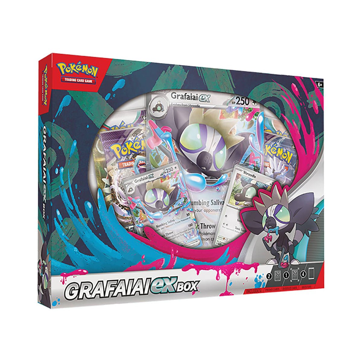 Pokémon TCG: Grafaiai EX Box - GameOn.games