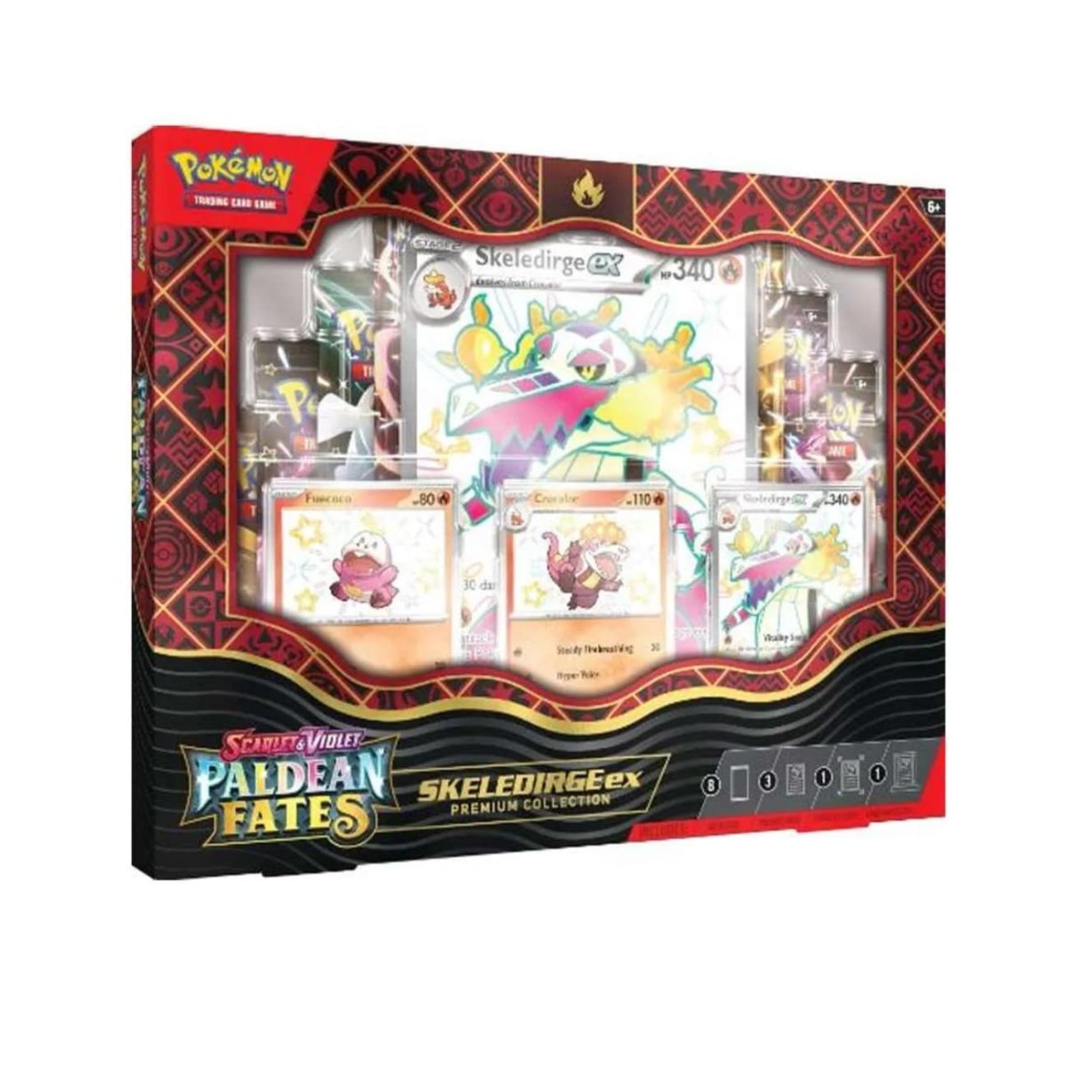 Pokémon TCG: Paldean Fates Premium Collection: Skeledirge - GameOn.games
