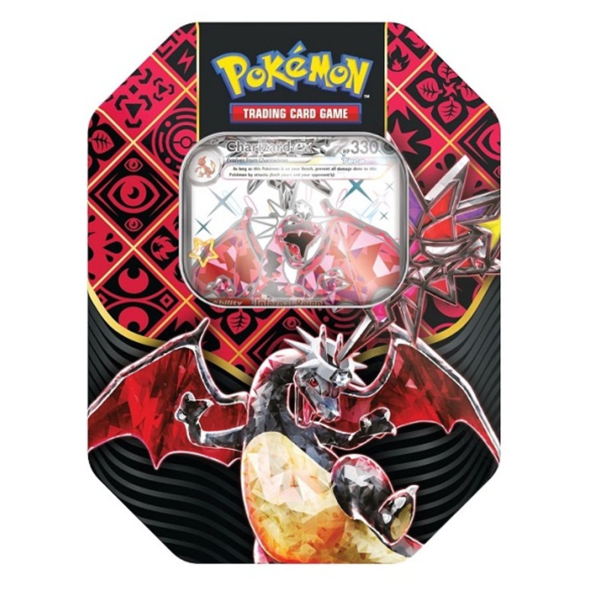Pokémon TCG: Paldean Fates Tin - Charizard - GameOn.games