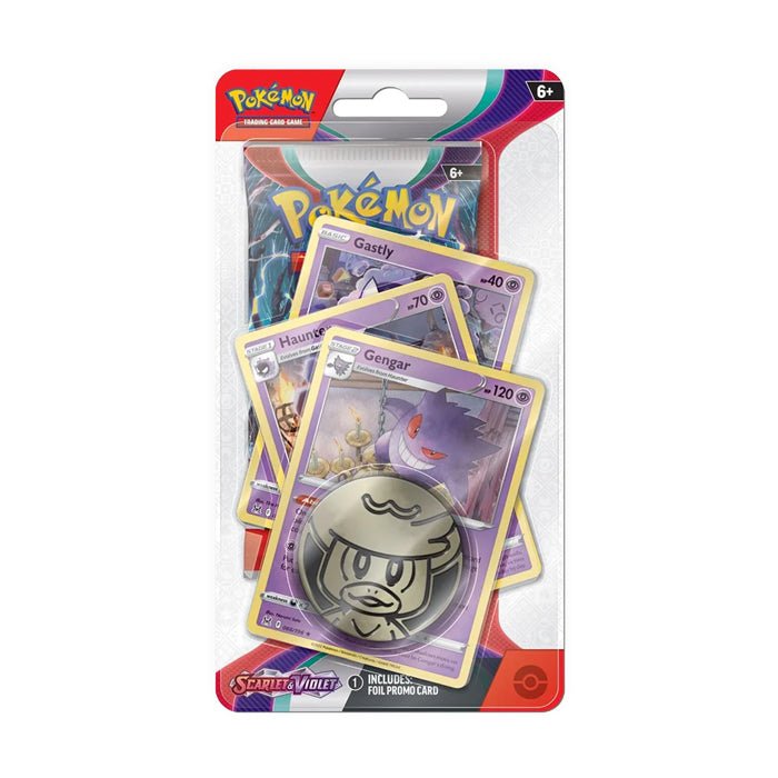 Pokémon TCG: Scarlet & Violet Premium Checklane Blister Display - Gengar - GameOn.games