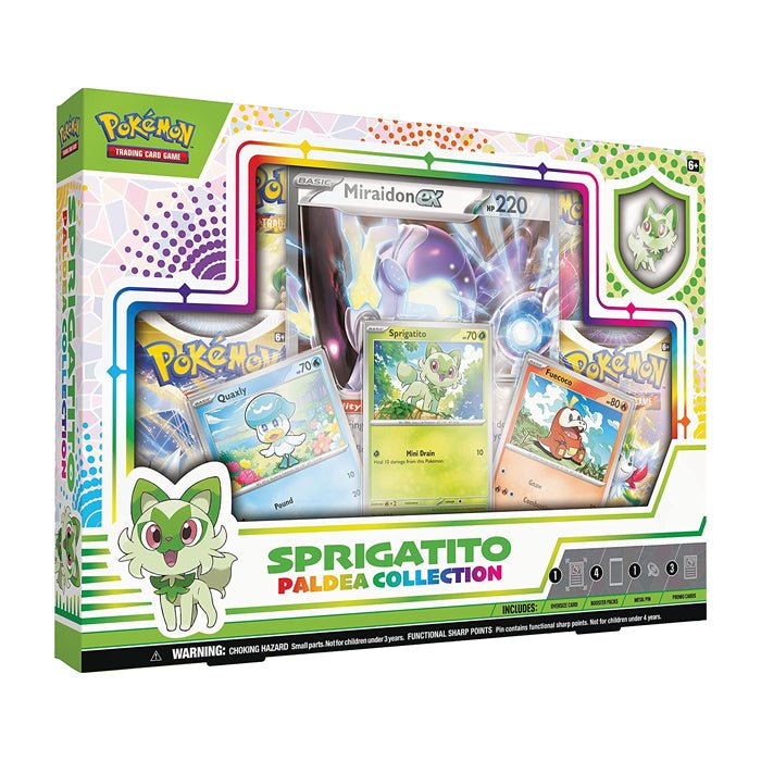 Pokémon TCG: Sprigatito - Paldea Collection - GameOn.games