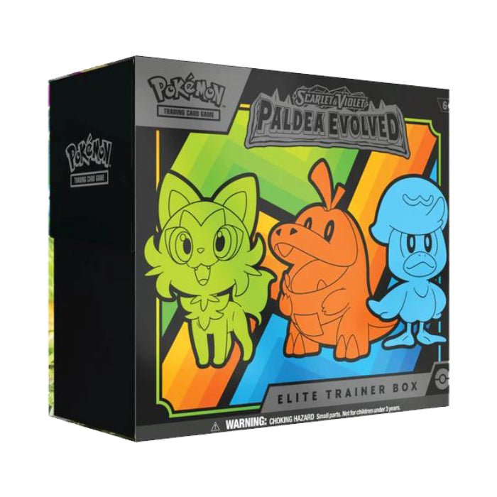 Pokémon Trading Card Game: Paldea Evolved Elite Trainer Box - GameOn.games