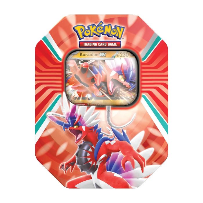 Pokémon Trading Card Game: Paldea Legends Tin - Koraidon - GameOn.games