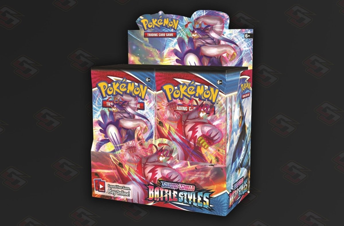 Pokémon Trading Card Game: Sword & Shield Battle Styles Booster Box (36 Packs) - GameOn.games