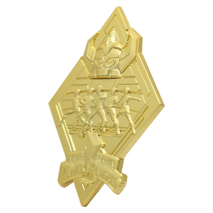 Power Rangers Medallion - 24k Gold Plated Limited Edition