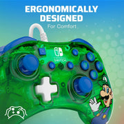 Rock Candy Nintendo Switch Wired Controller - Luigi - GameOn.games