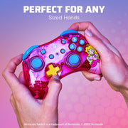 Rock Candy Switch Wired Controller - Princess Peach - GameOn.games