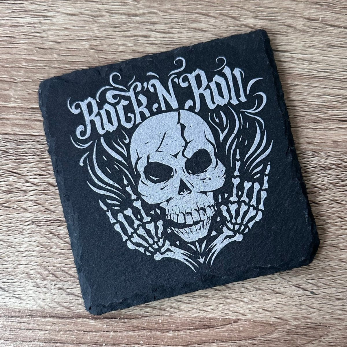 Rock n Roll Slate Coasters - Rock n Roll - GameOn.games