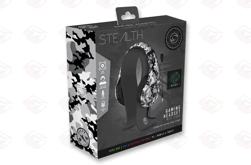 Stealth Commander Headset & Stand - GameOn.games