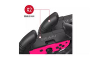 Stealth Joy-Con Racing Wheels for Nintendo Switch Twin Pack - GameOn.games
