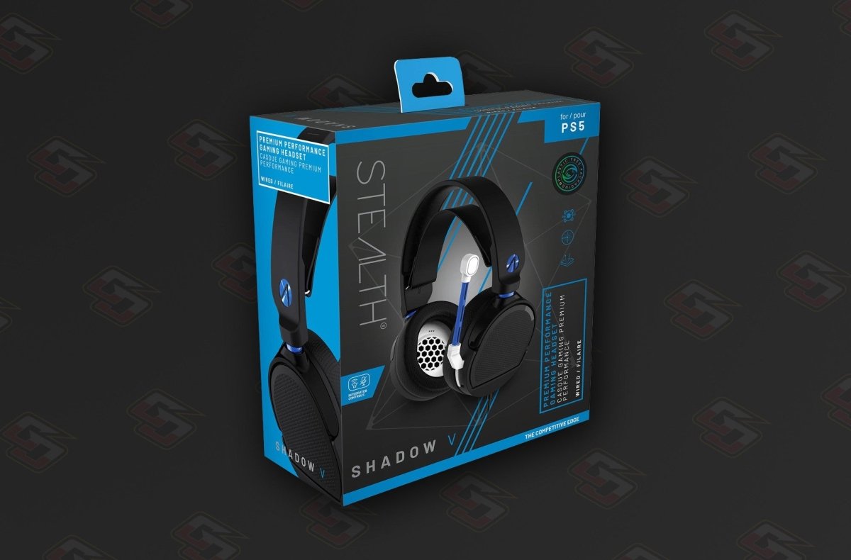 STEALTH SP-Shadow V Stereo Gaming Headset (Black) - GameOn.games
