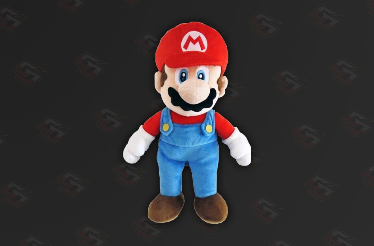 Super Mario Plushie - Nintendo Official - GameOn.games