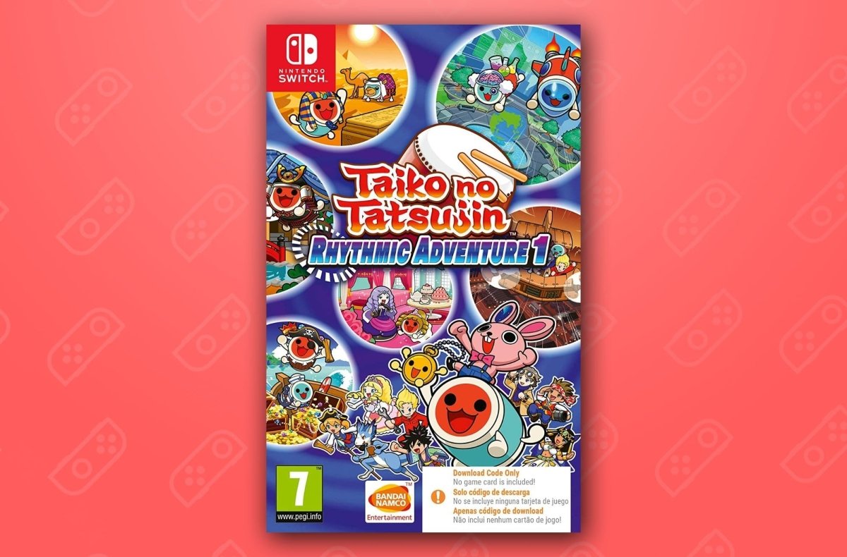 Taiko no Tatsujin: Rhythmic Adventure Pack 1 (Download Code in Box) (Nintendo Switch) - GameOn.games