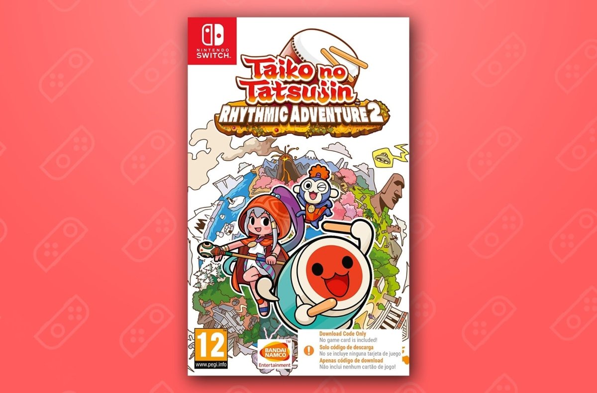 Taiko no Tatsujin: Rhythmic Adventure Pack 2 (Download Code in Box) (Nintendo Switch) - GameOn.games