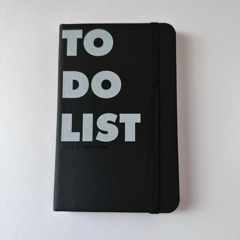 To Do List (I'll Do It Tomorrow) Notebook - GameOn.games