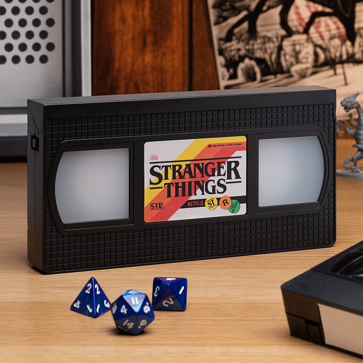 VHS Logo Light - Stranger Things - GameOn.games