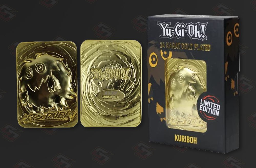 Yu-Gi-Oh! Kuriboh - 24k Gold Plated Ingot - GameOn.games